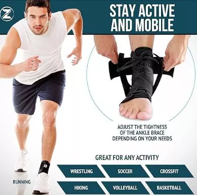 Chii chinoratidzwa ankle brace tsigiro?