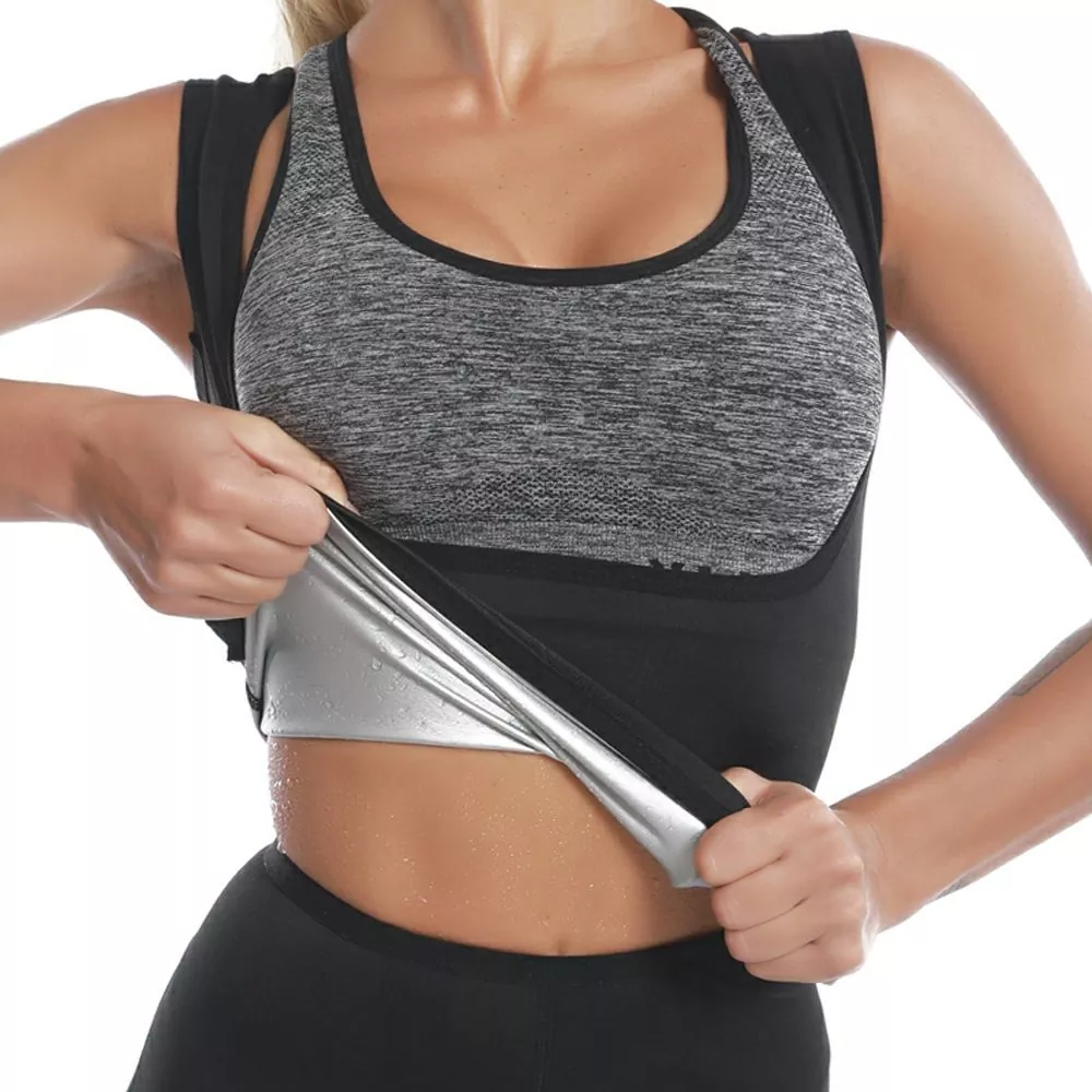 Yevakadzi Neoprene Tank Top Sauna Suit